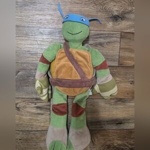 2013 Nickelodeon TMNT Teenage Mutant Ninja Turtles 24" Plush Set Of 3 Leonardo